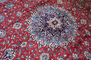 Attractive Traditional Vintage Red Handmade Oriental Rug 294 X 385 cm homelooks.com 4