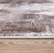 Lulu 6161 Contemporary Silver Beige Rug texture details www.homelooks.com
