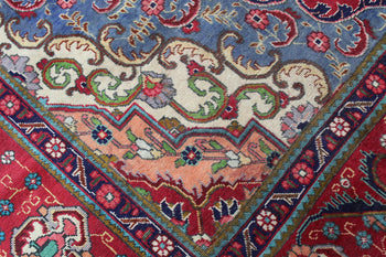 Traditional Large Red Vintage Medallion Handmade Wool Rug 286 X 400 cm www.homelooks.com 7