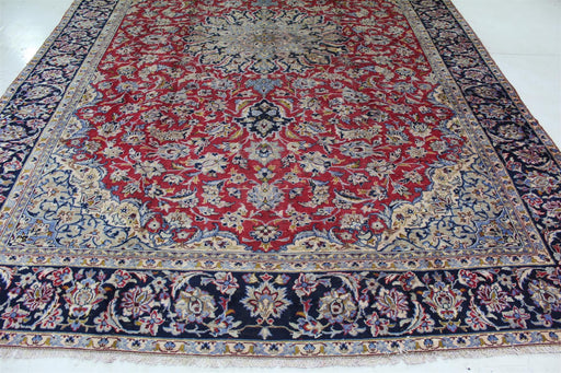Traditional Antique Area Carpets Wool Handmade Oriental Rugs 275 X 400 cm bottom view homelooks.com