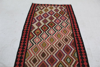 Beautiful Geometric Traditional Handmade Rug 110 X 282 cm homelooks.com 3