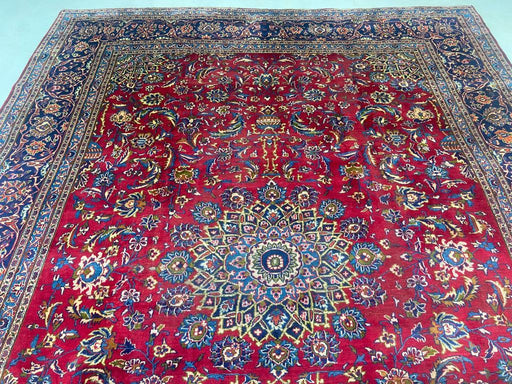 Traditional Antique Area Carpets Handmade Oriental Rugs 290 X 390 cm top view homelooks.com