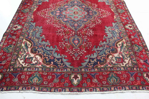 Traditional Antique Area Carpets Wool Handmade Oriental Rugs 212 X 282 cm bottom view homelooks.com