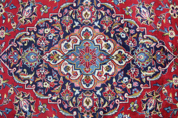 Traditional Red Vintage Oriental Handmade Wool Rug 280 X 406 cm www.homelooks.com 5