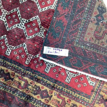 Traditional Antique Area Carpets Wool Handmade Oriental Rugs 90 X 200 cm homelooks.com 6