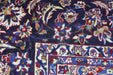 Classic Antique Red Medallion Handmade Oriental Wool Rug 283 X 410 cm corner design details www.homelooks.com