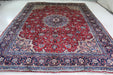 Attractive Traditional Vintage Red Handmade Oriental Rug 294 X 385 cm homelooks.com 
