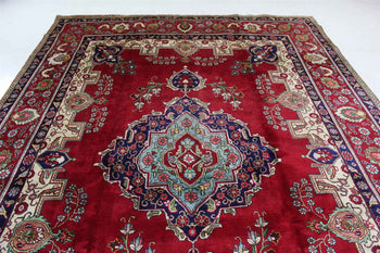 Traditional Antique Large Area Carpets Handmade Wool Rug 270 X 383 cm www.homelooks.com 3