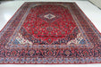 Large Traditional Vintage Medallion Red Wool Handmade Rug 295 X 400 cm www.homelooks.com