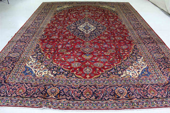 Beautiful Traditional Antique Wool Handmade Oriental Rug 305 X 405 cm homelooks.com 