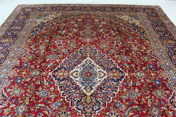Traditional Antique Area Carpets Wool Handmade Rug 295 X 390 cm homelooks.com 3