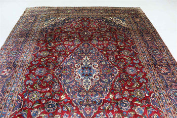 Classic Traditional Vintage Handmade Red Wool Rug 247 X 380 cm