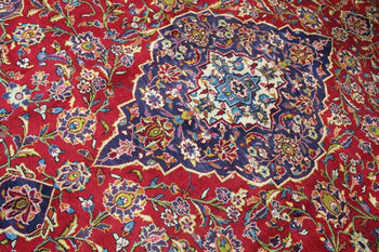 Lovely Traditional Antique Area Carpets Wool Handmade Oriental Rugs 295 X 397 cm medallion over-view www.homelooks.com
