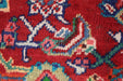Traditional Vintage Navy Blue Oriental Handmade Wool Rug 303 X 407 cm homelooks.com 8