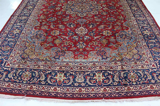 Traditional Antique Area Carpets Wool Handmade Oriental Rugs 265 X 380 cm bottom view www.homelooks.com
