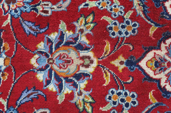 Traditional Vintage Red Medallion Handmade Oriental Wool Rug 295 X 390 cm www.homelooks.com 8