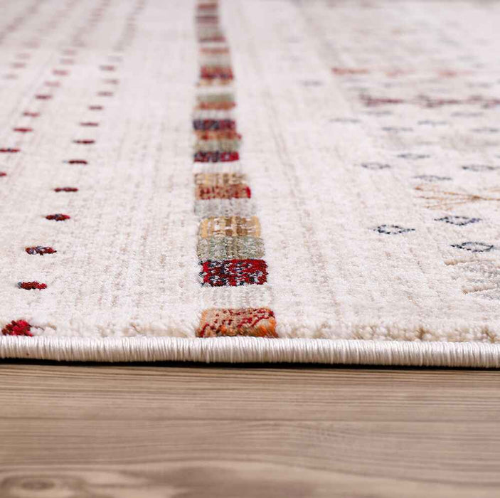 Selin 3961 Moroccan Ivory Beige Rug pile height homelooks.com