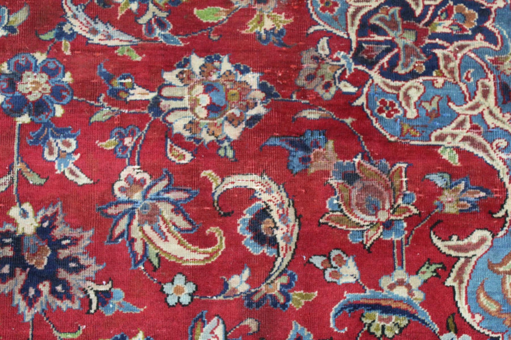 Traditional Antique Area Carpets Wool Handmade Oriental Rugs 265 X 380 cm floral patterns close-up www.homelooks.com