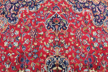 Traditional Red Medallion Patterned Handmade Oriental Rug 292 X 378 cm www.homelooks.com 6