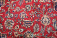 Classic Antique Handmade Oriental Wool Rug with red and blue hues www.homelooks.com