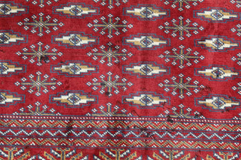 Traditional Antique Geometric Design Handmade Oriental Wool Rug 203 X 275 cm www.homelooks.com 8