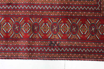 Traditional Antique Geometric Design Handmade Oriental Wool Rug 203 X 275 cm www.homelooks.com 6