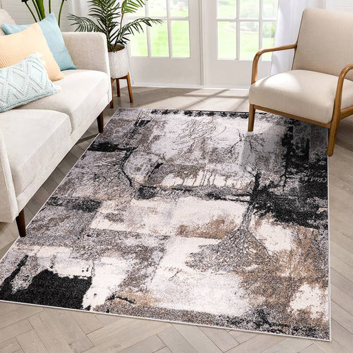 Rio 545 Abstract Design Rug in living room www.homelooks.com