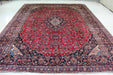 Large Traditional Vintage Red Handmade Oriental Wool Rug 290cm x 360cm www.homelooks.com