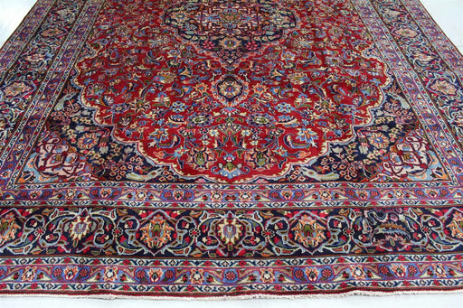 Traditional Antique Area Carpets Wool Handmade Oriental Rugs 297 X 390 cm bottom view homelooks.com