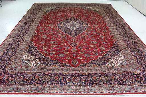 Traditional Antique Area Carpets Wool Handmade Oriental Rugs 295 X 383 cm homelooks.com