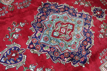Traditional Antique Large Area Carpets Handmade Wool Rug 270 X 383 cm www.homelooks.com 4