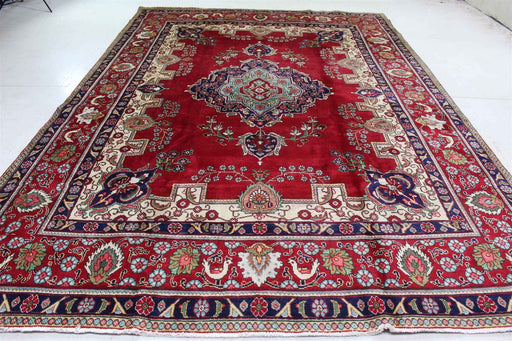 Traditional Antique Large Area Carpets Handmade Wool Rug 270 X 383 cm homelooks.com