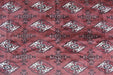 Sleek Brown Geometric Traditional Vintage Handmade Oriental Rug 245 X 390 cm homelooks.com 5