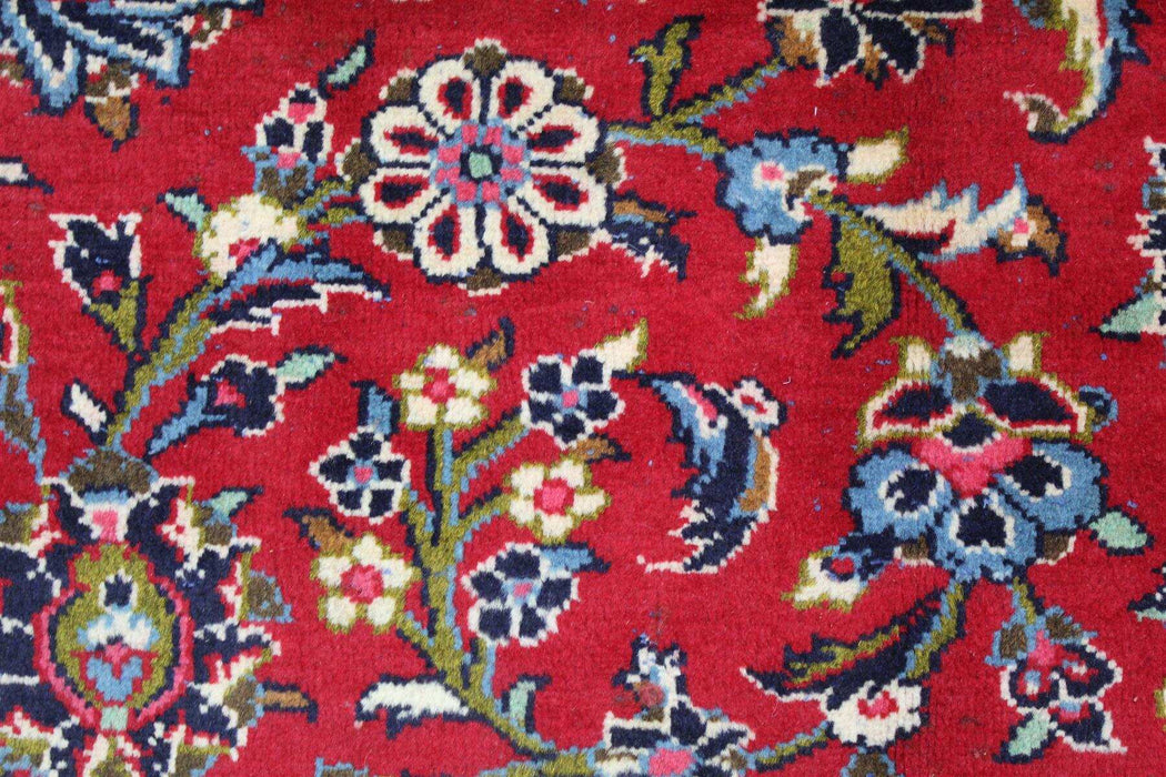 Traditional Antique Area Carpets Wool Handmade Oriental Rugs 270 X 382 cm floral patterns close-up www.homelooks.com