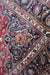 Delightful Red medallion Traditional Vintage Handmade Rug 278 X 380 cm corner design details www.homelooks.com