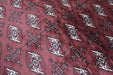 Sleek Brown Geometric Traditional Vintage Handmade Oriental Rug 245 X 390 cm homelooks.com 4