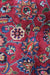 Lovely Traditional Antique Red Medallion Handmade Oriental Rug 283 X 420 cm floral pattern close-up www.homelooks.com