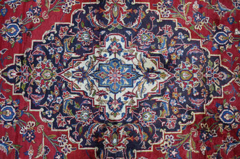 Lovely Traditional Vintage Handmade Oriental Wool Rug 294 X 394 cm homelooks.com 5