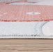 Funny Kids Whales Cream Blue Rug texture details www.homelooks.com