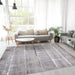 Monaco Abstract Grey Rug in living room www.homelooks.com