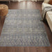 Ritz Moroccan Style Rug Gold & Grey minimalistic space homelooks.com