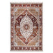 Sienna Traditional Medallion Rose Ivory Rug over-view homelooks.com