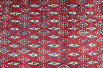 Traditional Antique Geometric Design Handmade Oriental Wool Rug 203 X 275 cm www.homelooks.com 4