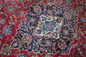 Lovely Traditional Vintage Handmade Oriental Wool Rug 294 X 394 cm homelooks.com 4