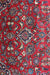 Large Traditional Vintage Medallion Red Wool Handmade Rug 295 X 400 cm design details www.homelooks.com