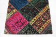 Stunning 112 X 170 cm Traditional Multi Coloured Patchwork Handmade Rug homelooks.com 3
