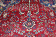 Red Medallion Design Traditional Vintage Wool Handmade Oriental Rug 298 X 374 cm www.homelooks.com 6