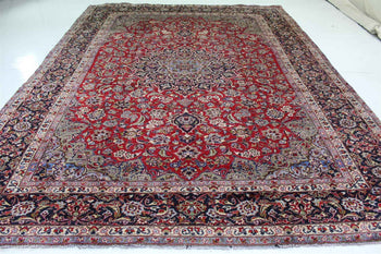 Traditional Antique Area Carpets Wool Handmade Oriental Rugs 294 X 390 cm www.homelooks.com