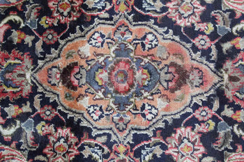 Traditional Antique Large Red Medallion Handmade Wool Rug 263 X 360 cm www.homelooks.com 9