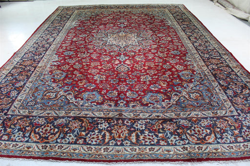 Traditional Antique Area Carpet Wool Handmade Oriental Rug 297 X 415 cm homelooks.com